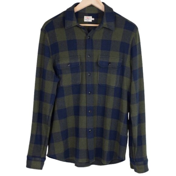 Faherty Legend Flannel Shirt Plaid Men’s Medium - Picture 2 of 4